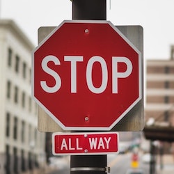 Stop Sign photo by John Matychuk